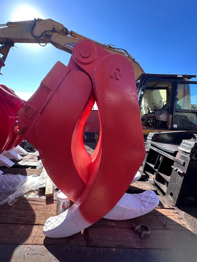 NYE Excavator Grapple Attachment, 3 over 4