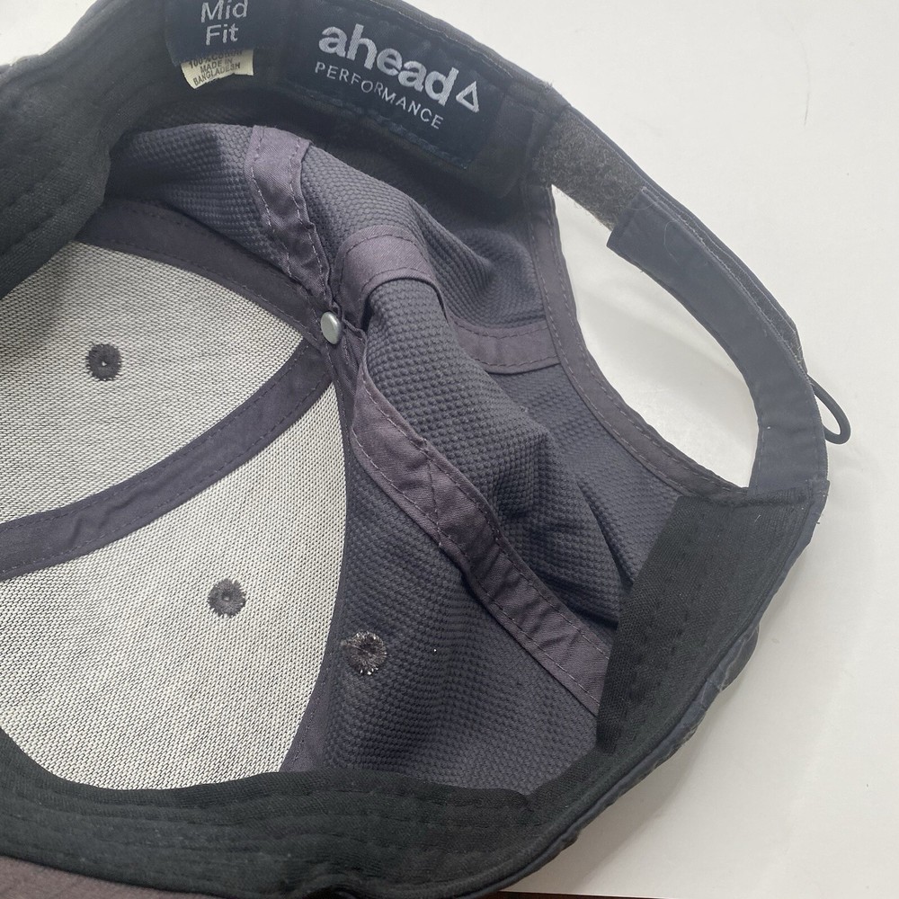 Ann Arbor Golf & Outing Hat Adjustable Golf Hat Strapback Gray Drifit Cleaned