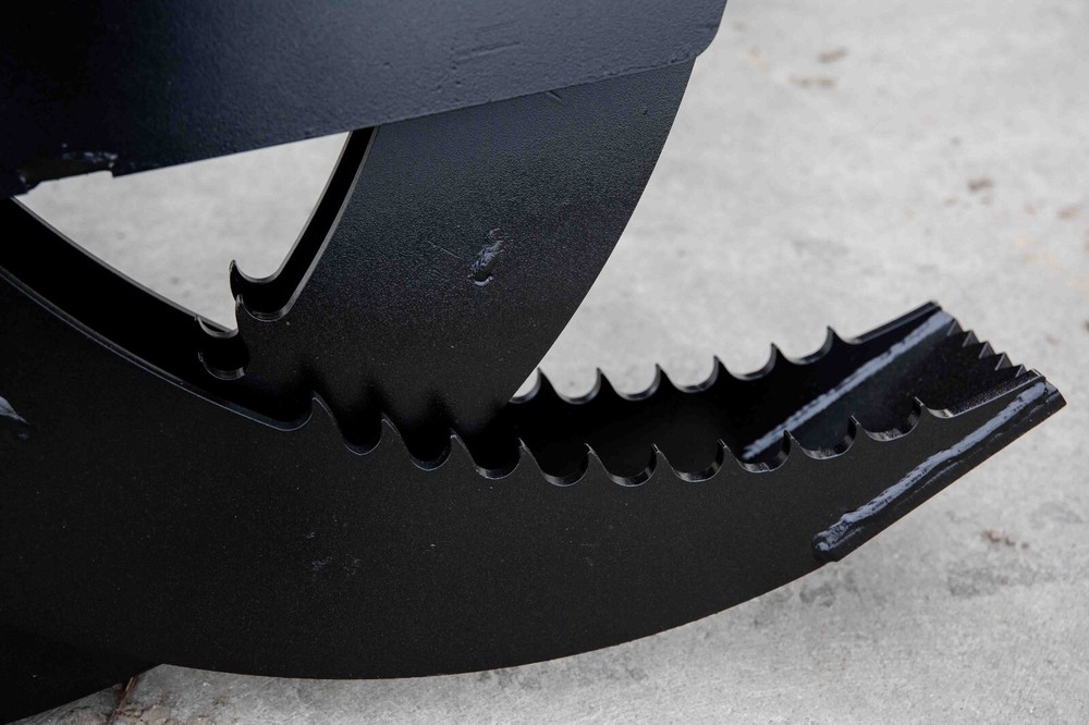 Mini Bobcat Log Grapple - Manual Rotation
