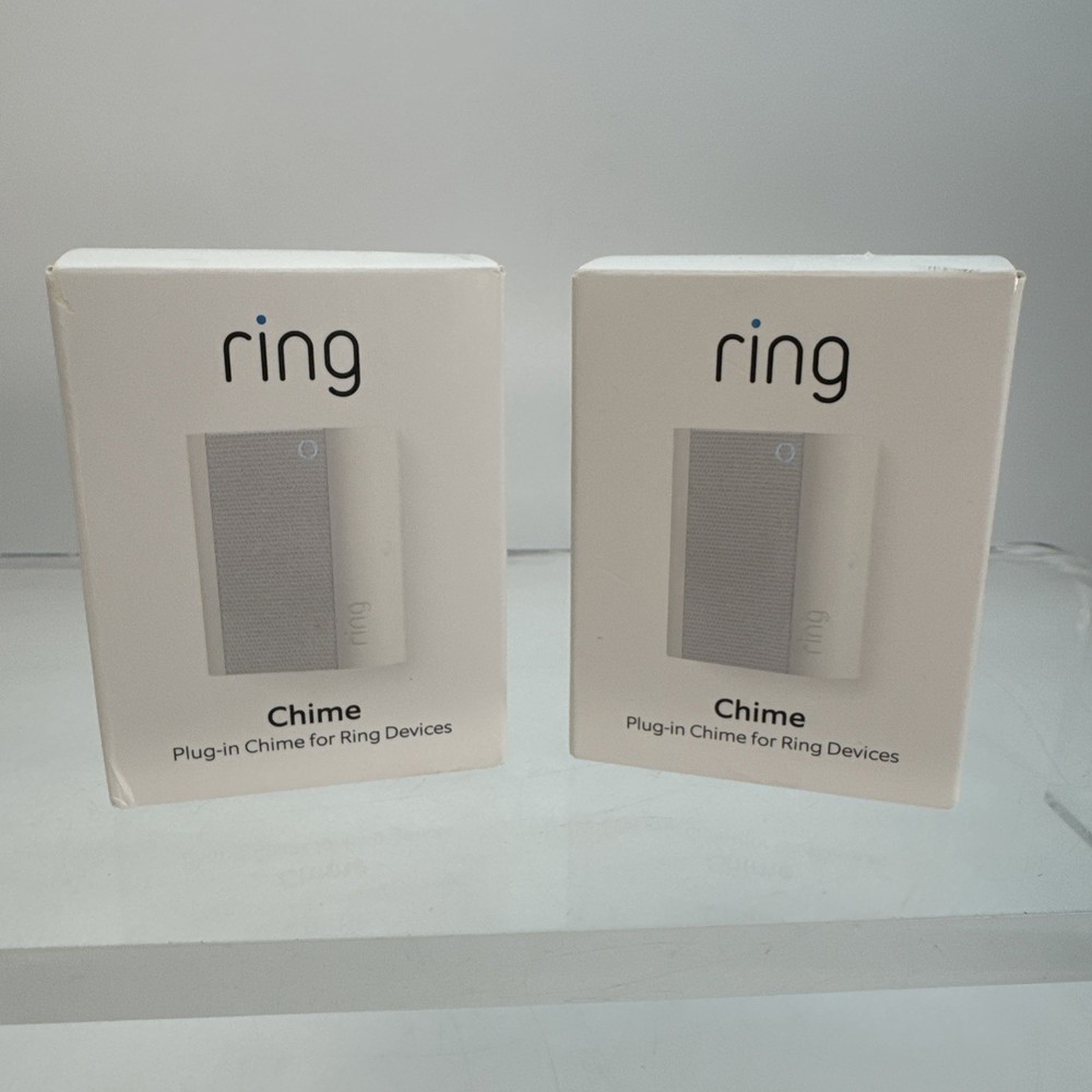 2 Ring Chime 2nd Generation Plug In Chime for Ring Devices Sealed