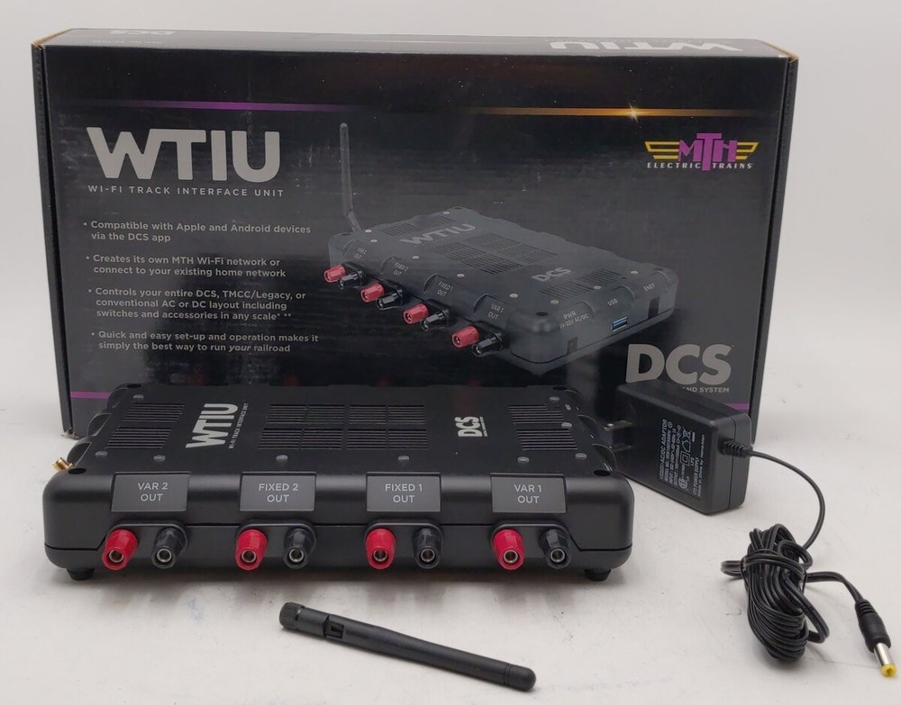 MTH 50-1039 Wi-Fi Track Interface System Unit LN/Box