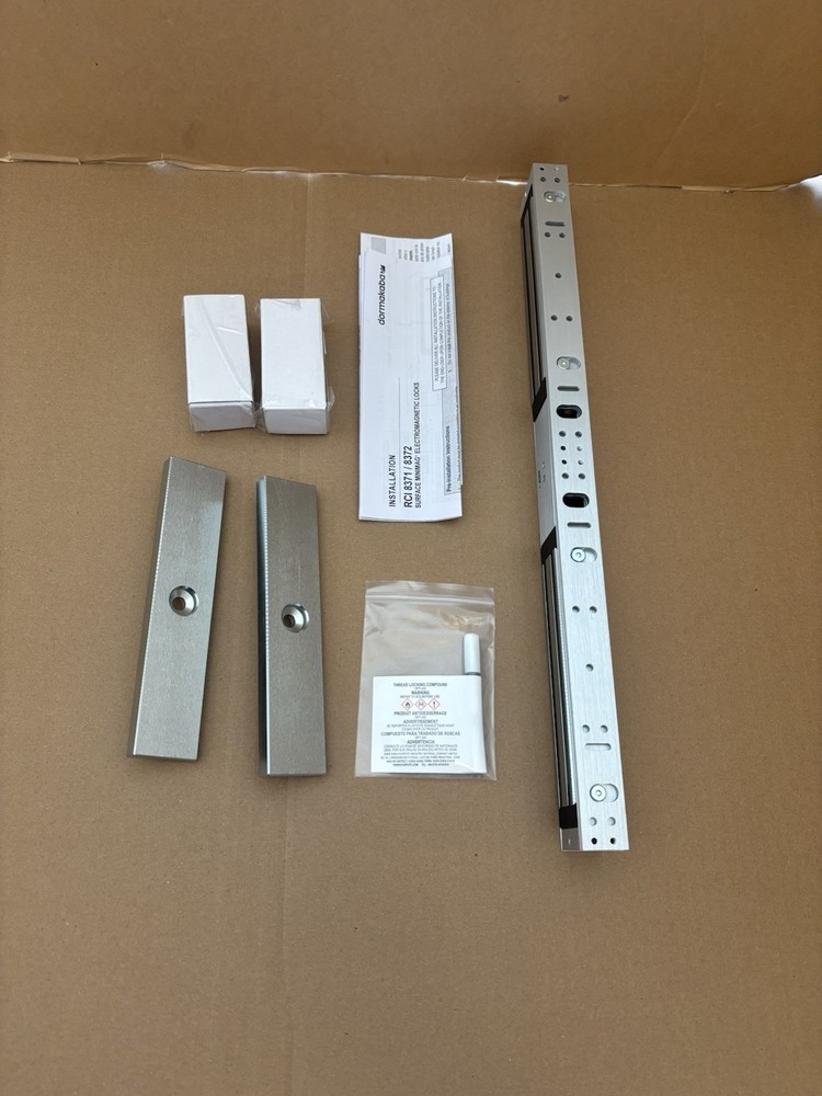 Dormakaba 8372 x 28 Electromagnetic Lock Surface Mount Double Outswing ￼