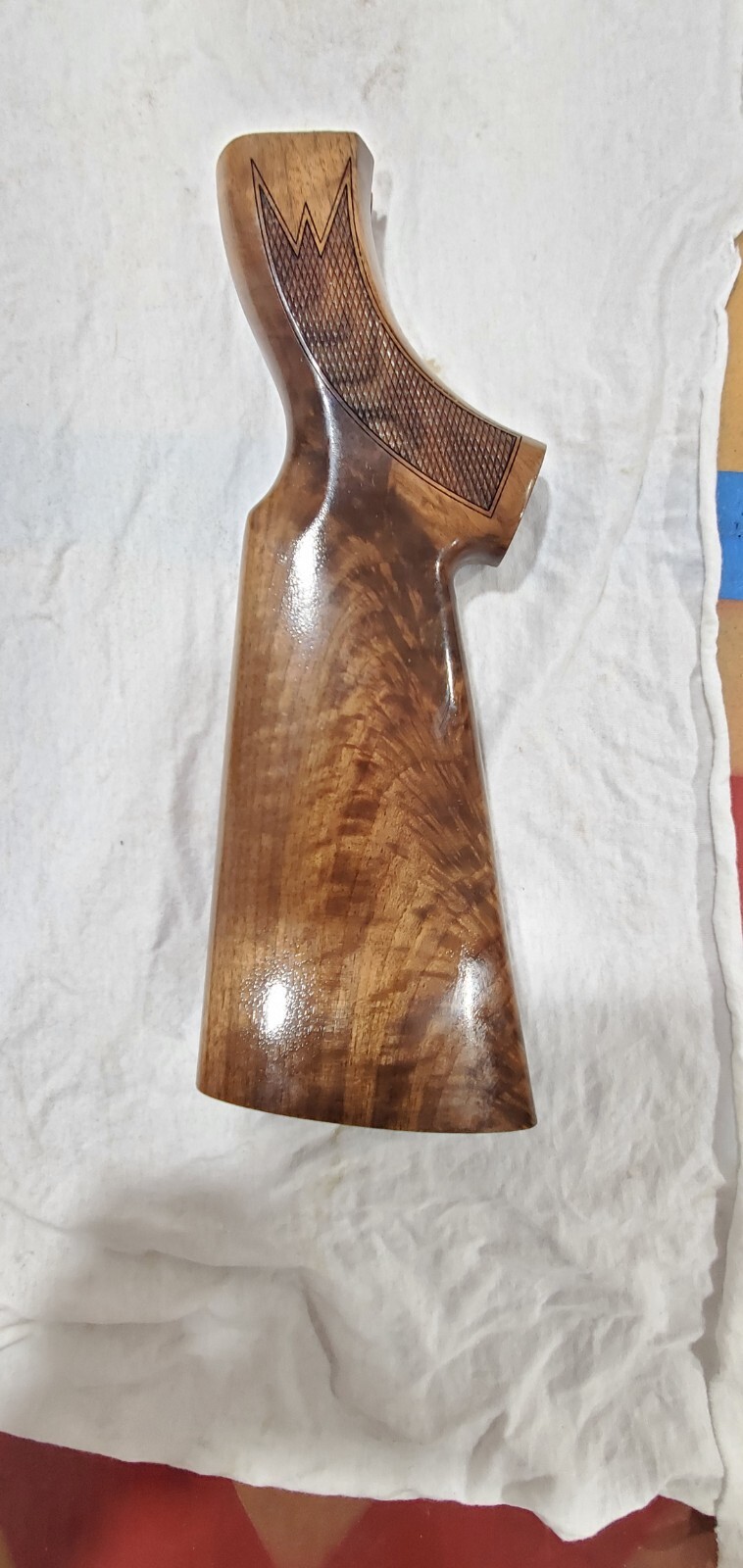 Ithaca model 37 stock/forend/cap/buttpad 20g pistol grip high grade READ BELOW