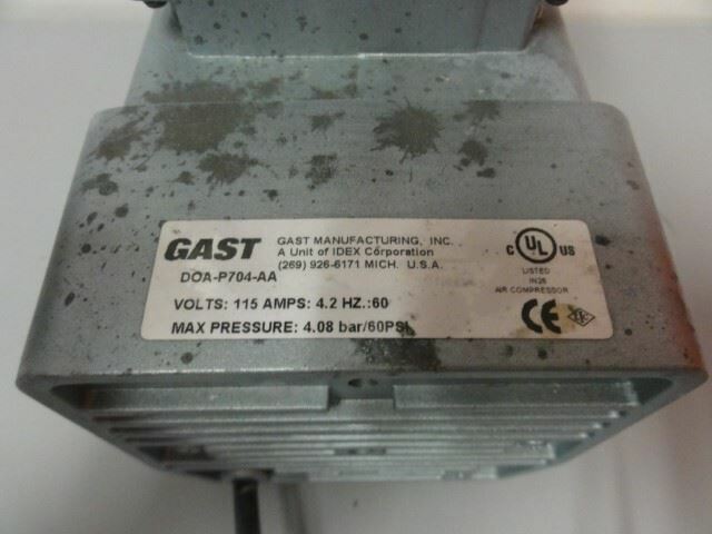 Gast DOA-P704-AA Compressor/Vacuum Pump