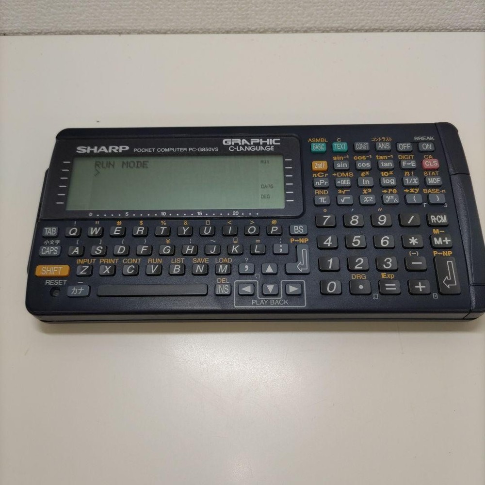 Arrow 11 SHARP Scientific Calculator PC-G850VS #166bc4