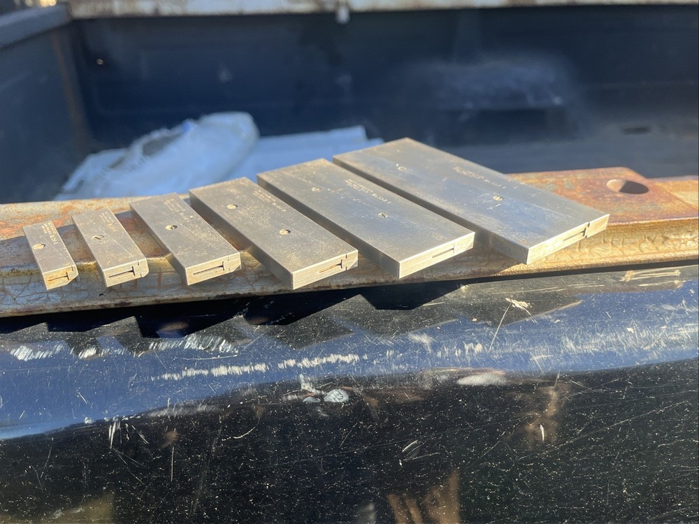 Full Starrett Parallel Block Set A-F Excellent Condition
