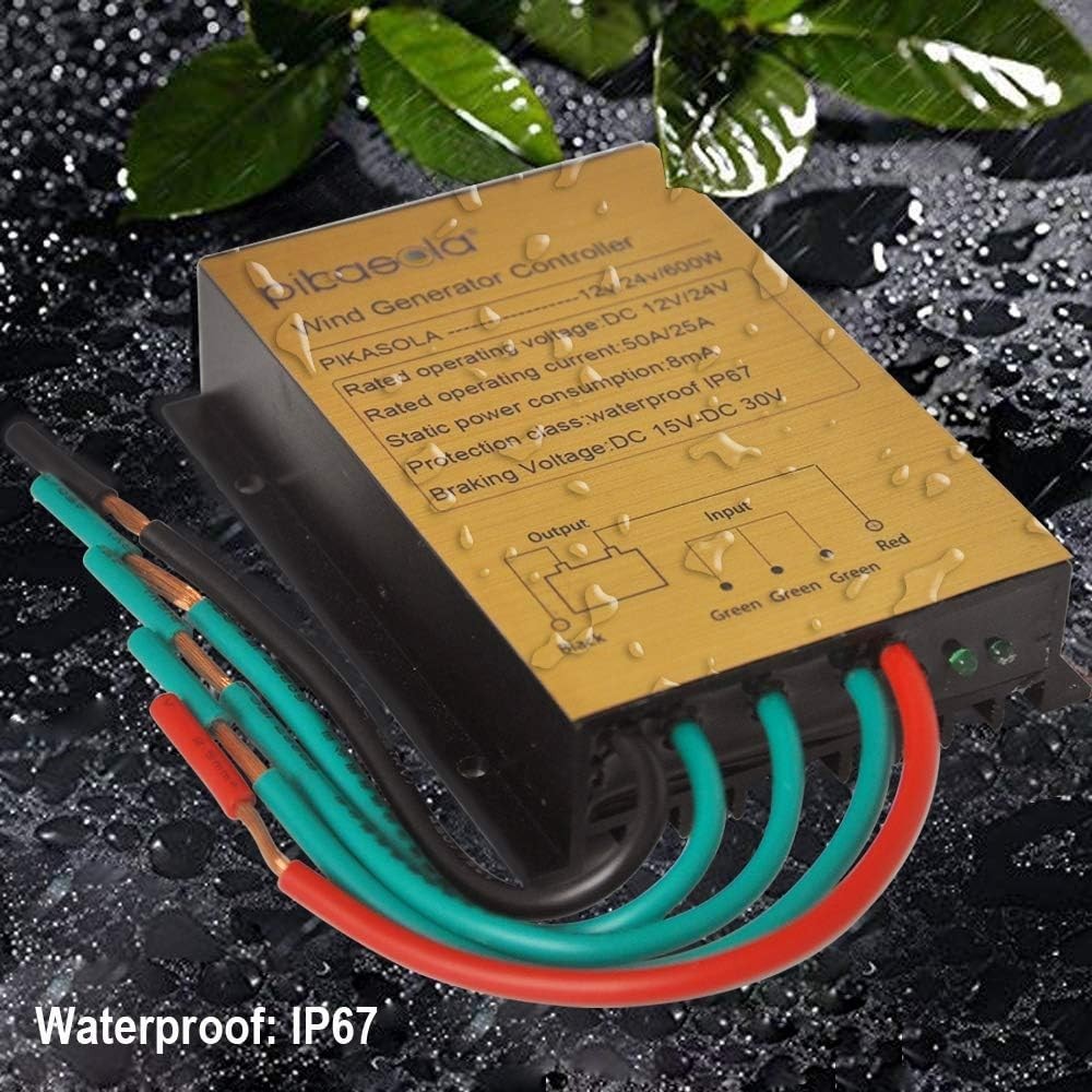 Durable Mini Wind Turbine Controller with Built-in Protection Circuit Features