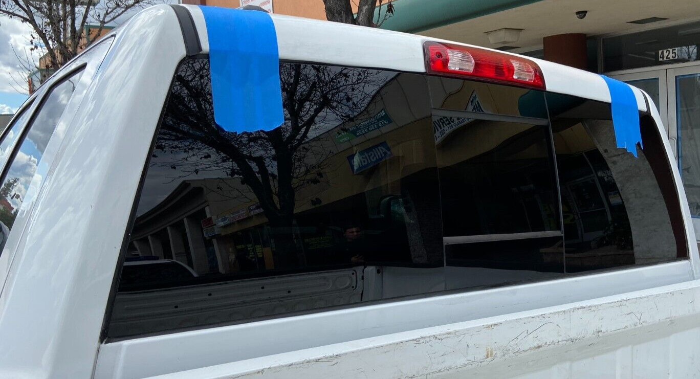 Fit 2014-2018 Chevy Silverado 1500 Back Glass POWER Slider w/Heated "No Cable"