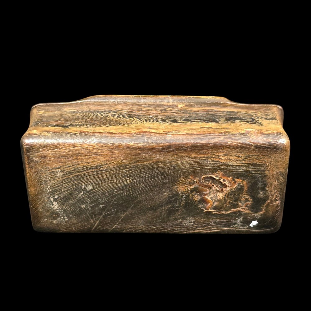 Antique Snuff box checkerboard inlay old