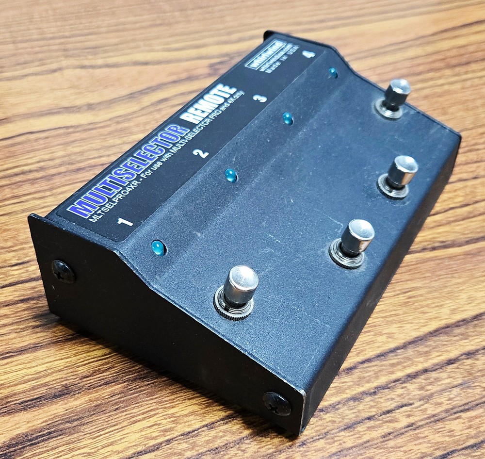 Whirlwind Multiselector Remote for Multi-Selector Pro and 4X MLTSELPRO4XR