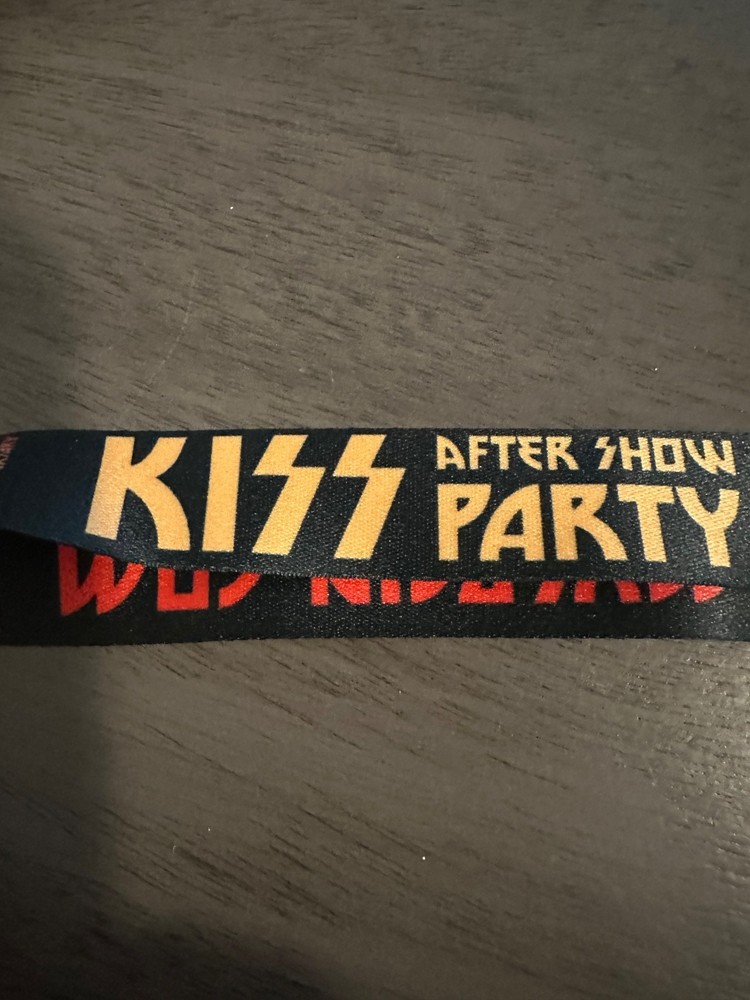 Kiss End of the Road Pass Kiss Army Hard Rock After Show Party NYC