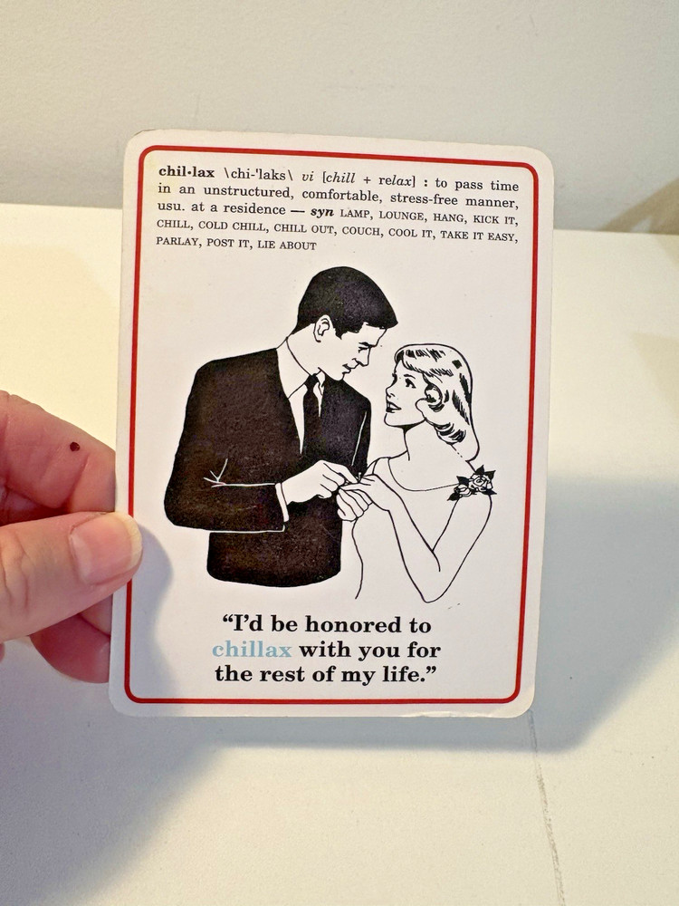 R CHILLAX Game Card Replacement Piece Single