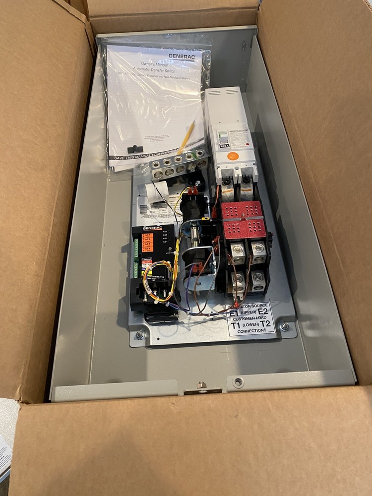 Generac 200 Amp Automatic Transfer Switch Single Phase 120/240 Volt