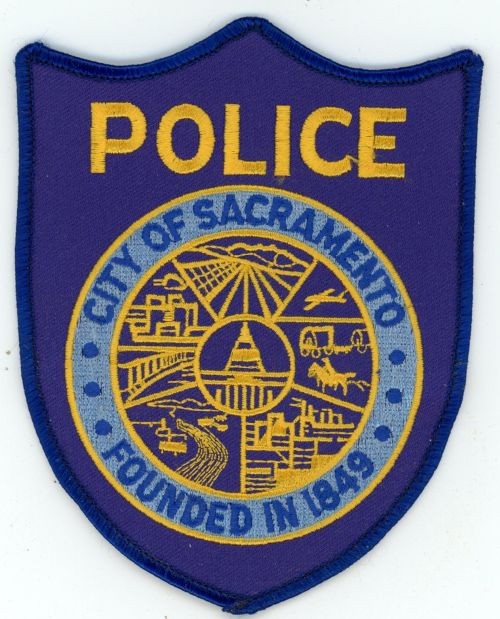 CALIFORNIA CA SACRAMENTO POLICE NICE SHOULDER PATCH SHERIFF
