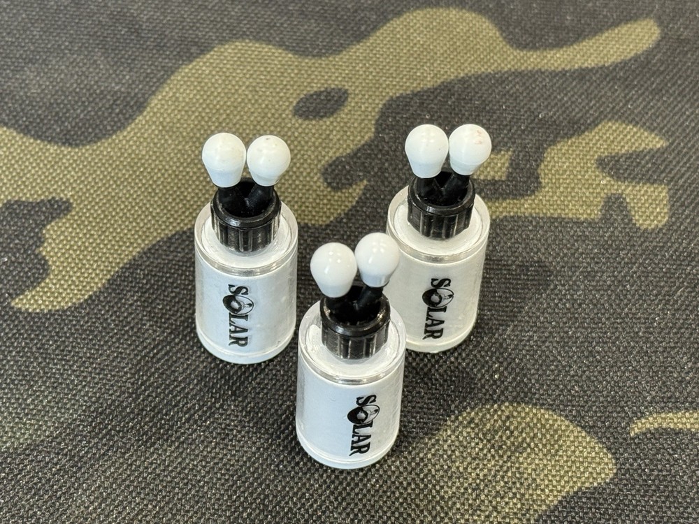 Solar Tackle Ipro White Bobbins x 3
