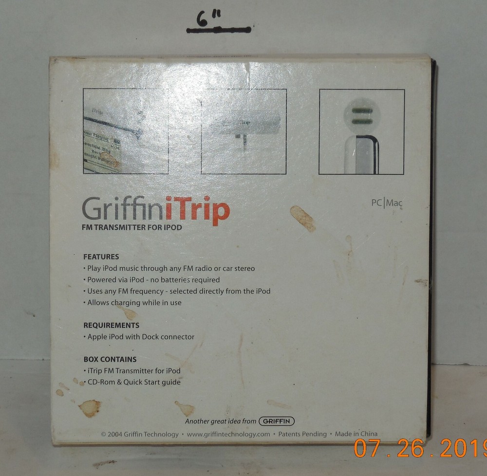 GriffiniTrip FM Transmitter for IPOD