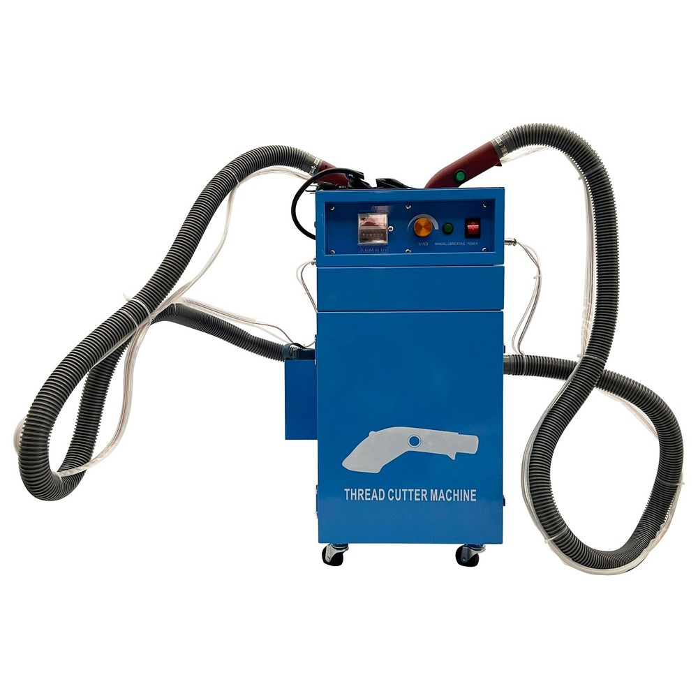 Auto Thread Cutter Double-Head Thread Trimming Machine for Clothes Shoe 110V