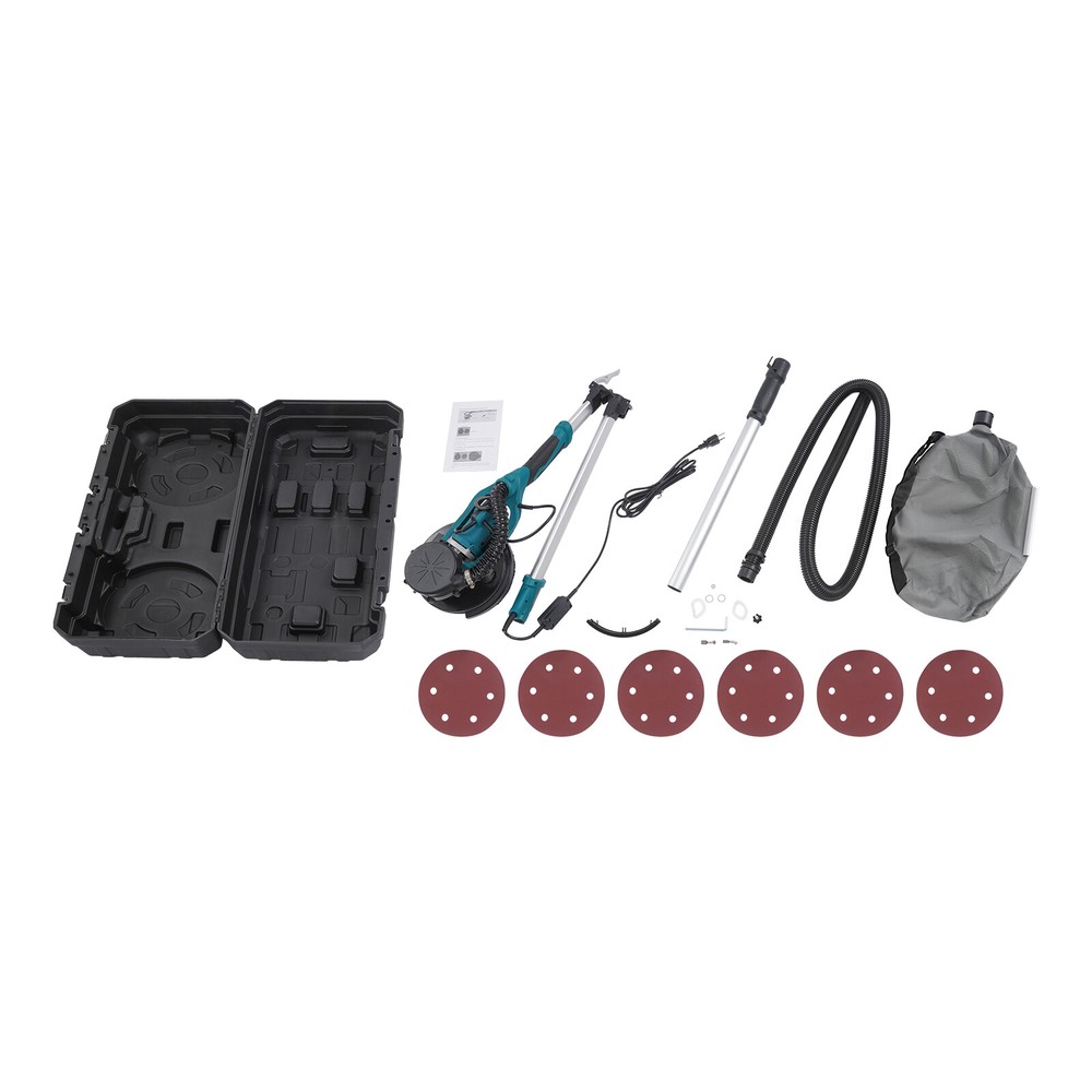 Electric Ceiling Wall Sander Variable Speed Drywall Dustless Sanding Machine