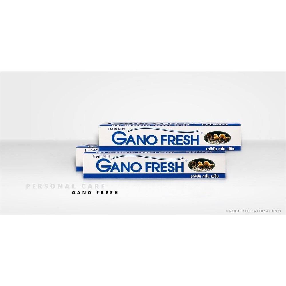 5 Boxes x 150g GANO EXCEL GANO FRESH TOOTHPASTE GANODERMA Free Shipping
