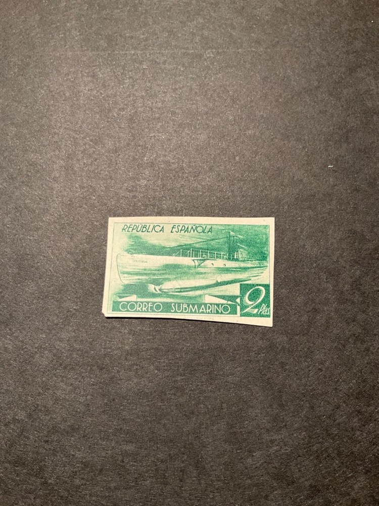 Spain Scott #605B never hinged imperforate