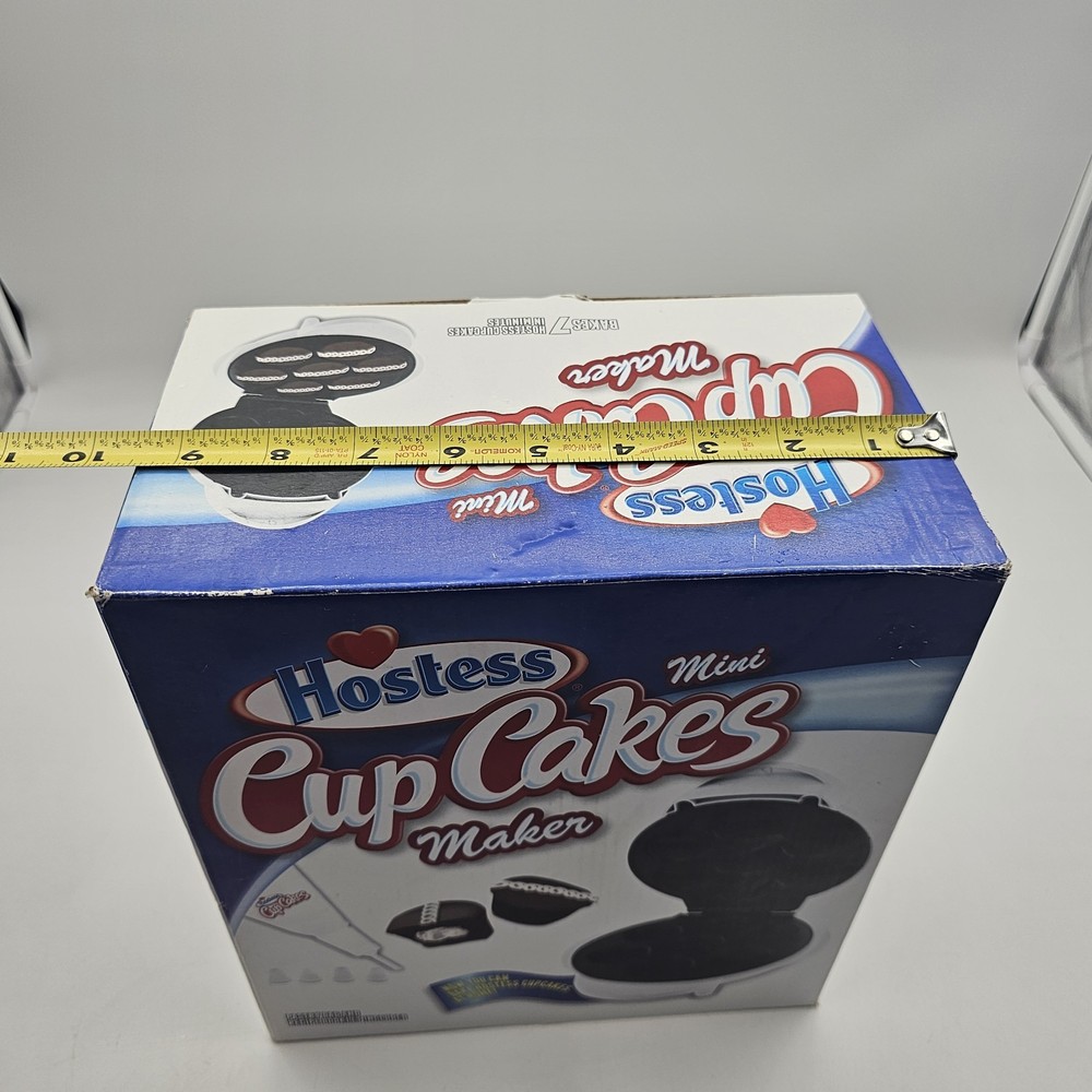 Hostess Mini Cupcakes Maker Baking Machine for Dessert Non Stick OPEN BOX