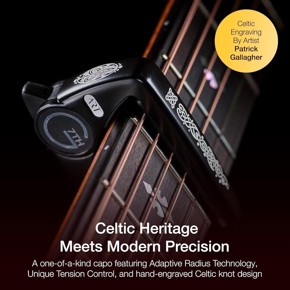 Celtic Special Edition Capo - Enhanced Tuning Stability