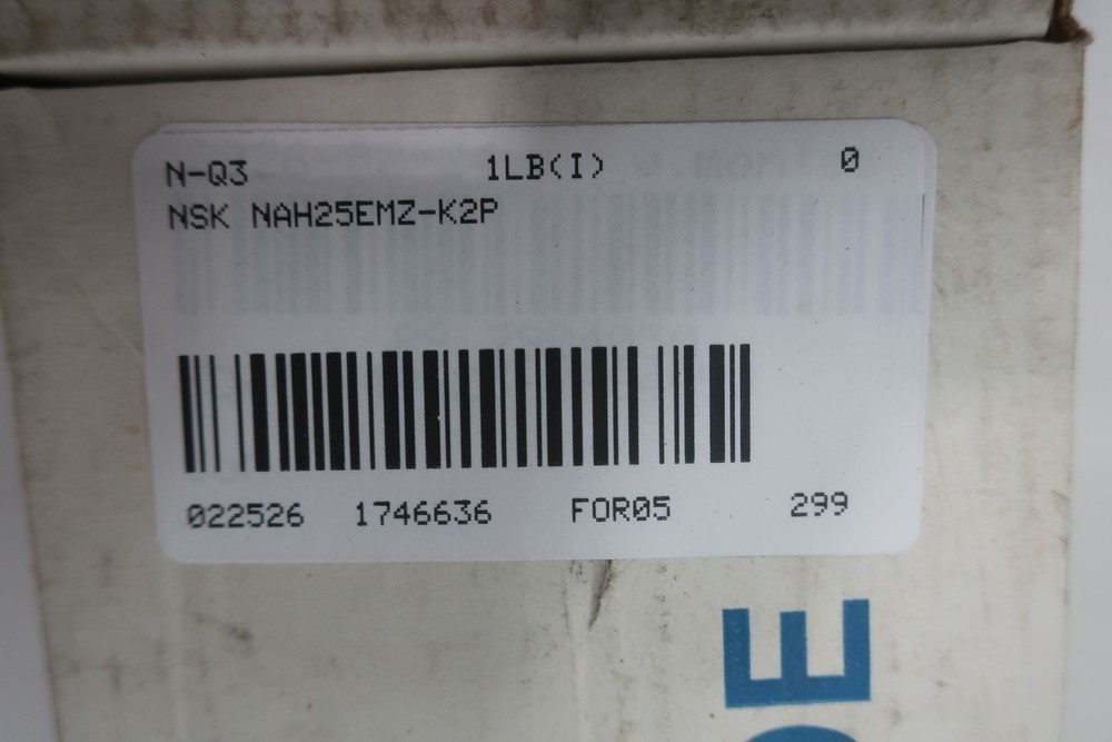 Nsk NAH25EMZ-K2P Linear Guide