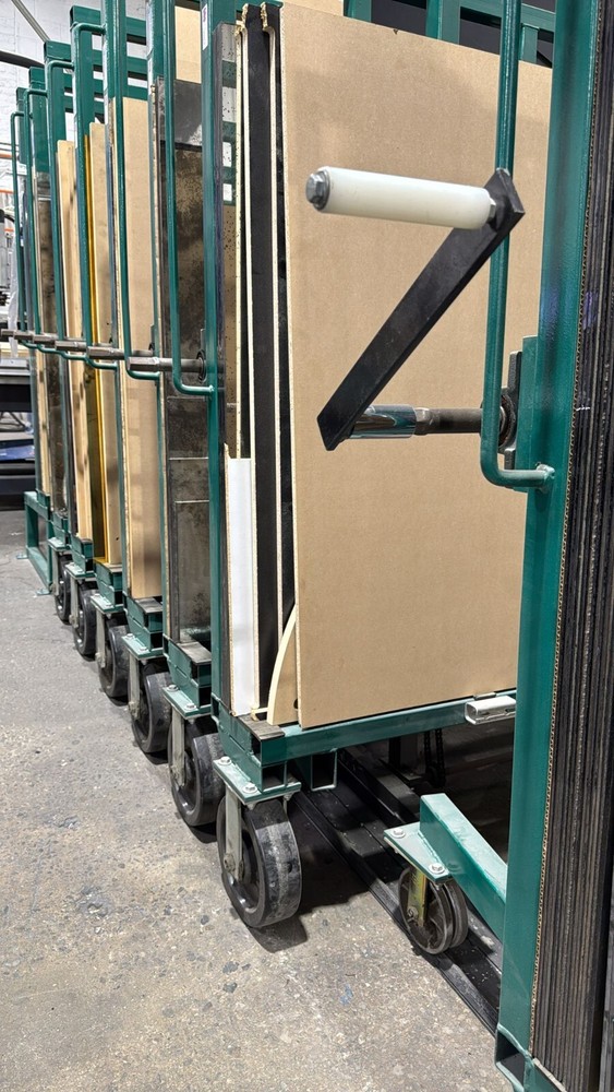 Sliding rack system by Bromer