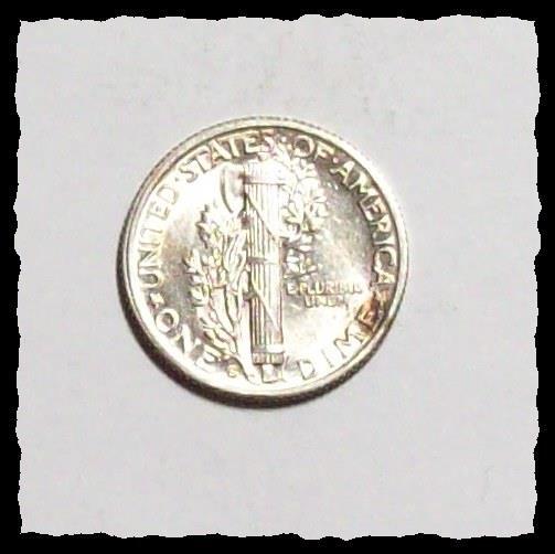 1941-S MERCURY DIME Original Nice BU #37C97