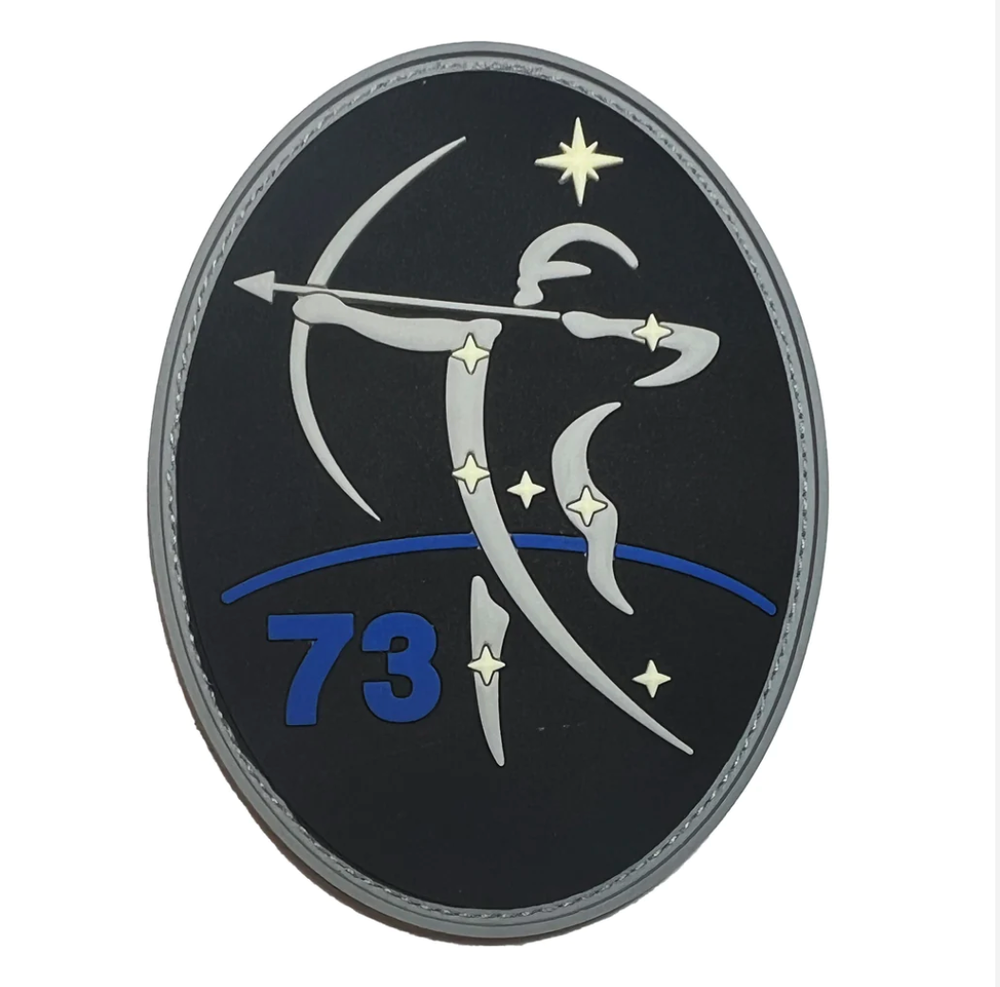 GENUINE U.S. SPACE FORCE PVC PATCH 73RD INTELLIGENCE, SURVEILLANCE AND RECONNAIS