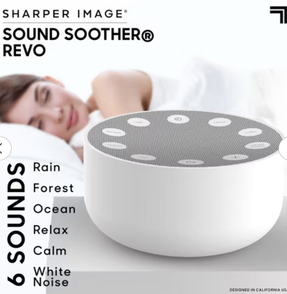 Sharper Image Sleep Therapy White Noise Machine