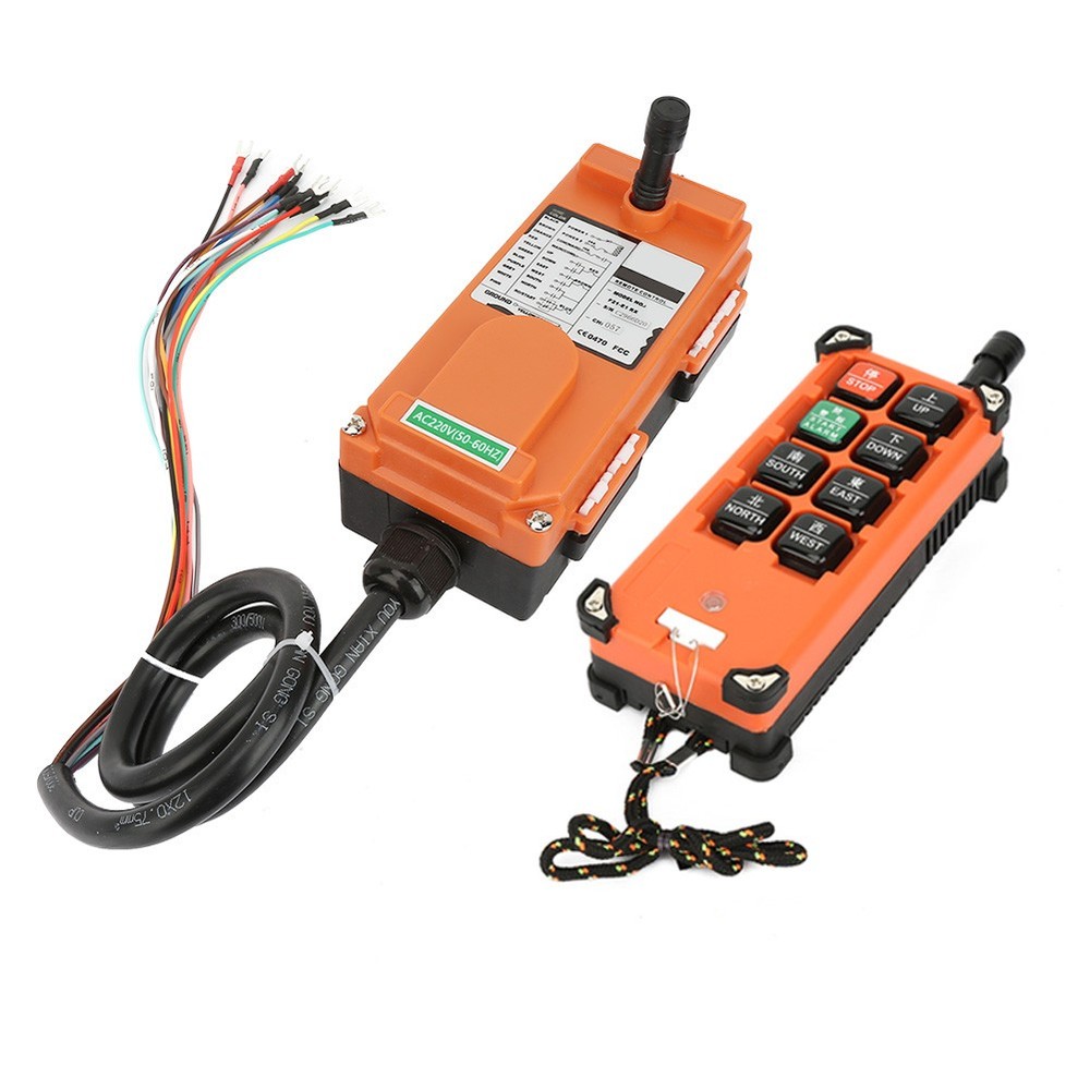 Wireless Remote Controller Hoist Remote Control 2 Transmitter 1 Receiver 220v❀