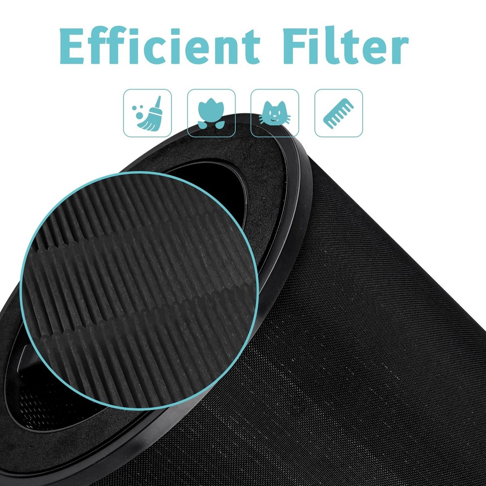 Replacement Filter Compatible with WYZE Smart Air Purifier, Premium Filter wi...