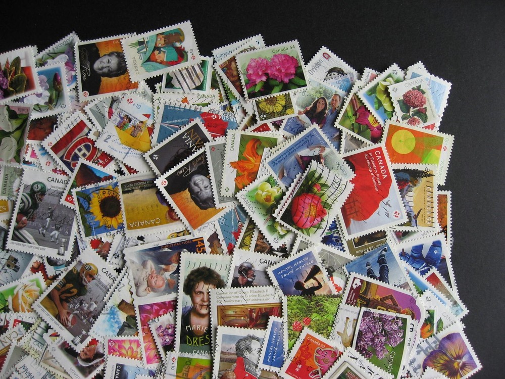 Canada U mixture (duplication,mixed cond) 300 primarily commemoratives 2005-2017