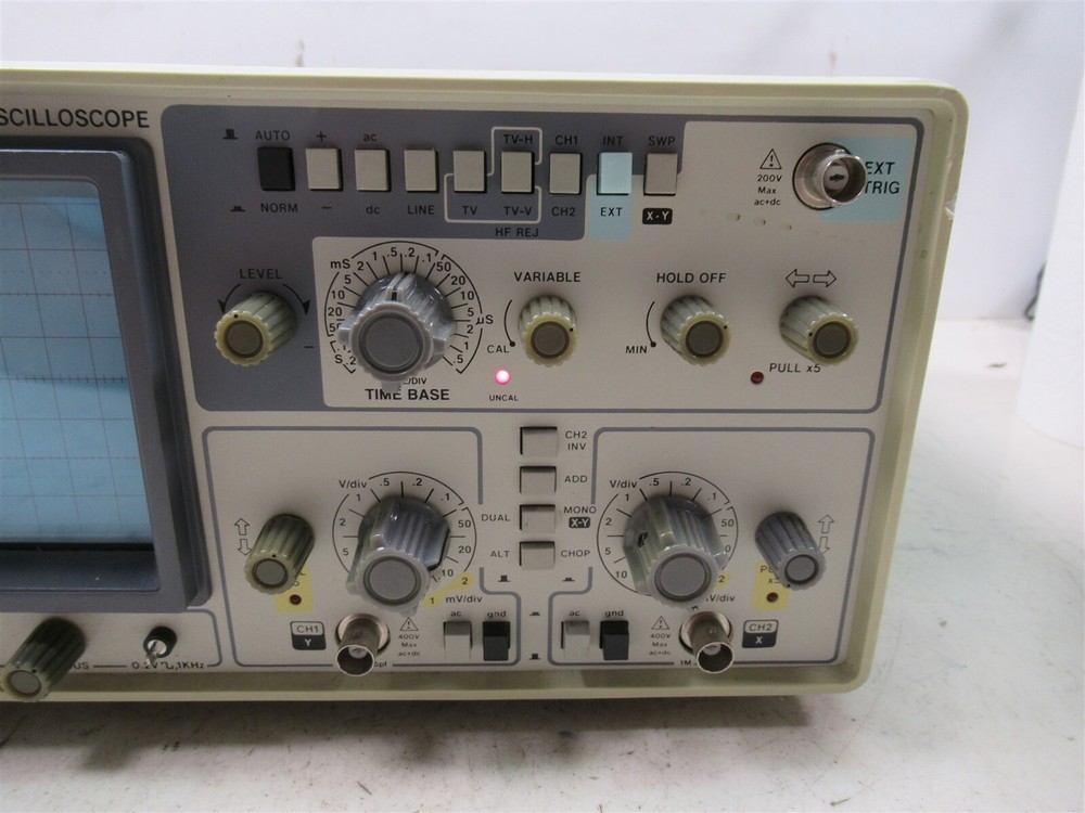 ITC Instruments 3304 25MHz Dual Trace Oscilloscope