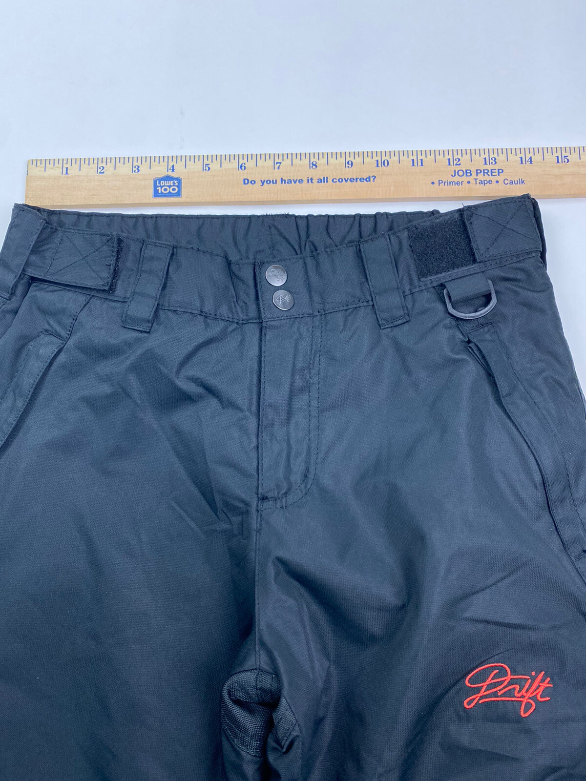 Drift Ski Snow Pants Girls Size Medium Black Snowboard - Ski - Insulated Lined