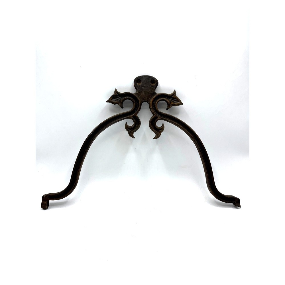 Antique Cast Iron Decorative Scroll Pattern Repurpose