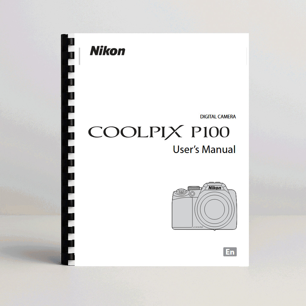 Nikon CoolPix P100  Instruction Manual