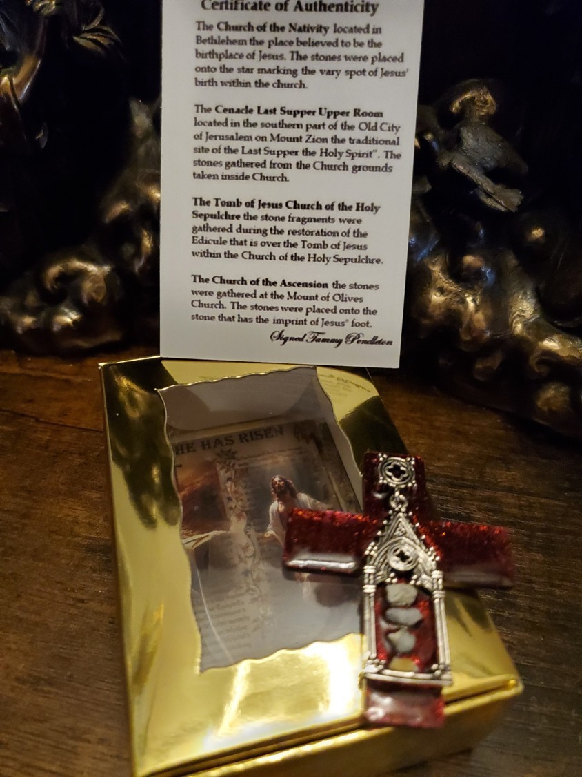 Life of Jesus Stones Nativity, Church of the Ascension, Cenacle, Tomb of Jesus