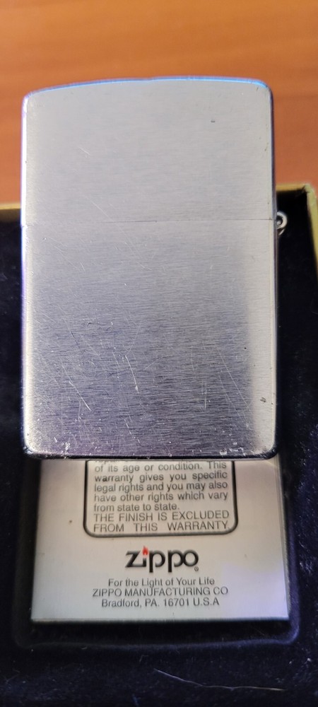 1994 My Basic Zippo Lighter With Box