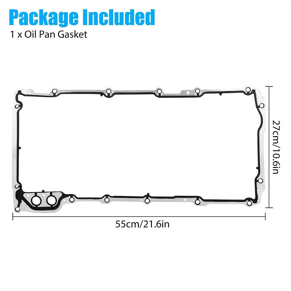 ✅OS30693R Engine Oil Pan Gasket Set for Chevrolet Silverado 1500 4.8L 5.3L 6.0L