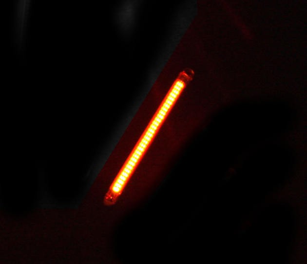 Custom Dynamics TruFLEX Flexible LED Strip 30Amber/Clear