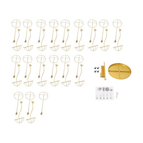 35-hanger Hat Display Stand, Hat Display Rack , Floor-Standing Holder Stand