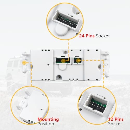 A/C Heater Climate Control Module Panel Switch | Fit for Chevy Silverado