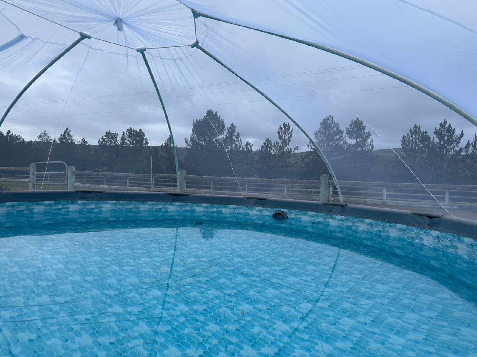 Above Ground Pool Dome Cover Screen