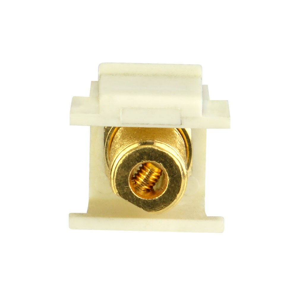 Skywalker Keystone Audio Binding Post Insert (Red Band, Light Almond)