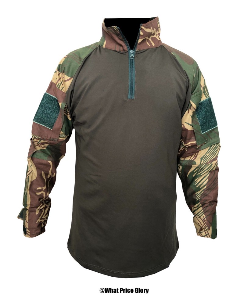Modern Combat Shirt in Rhodesian Brushstroke Pattern Size 38