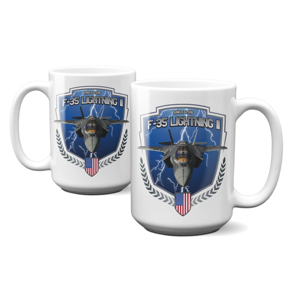 F-35 Lightning II In Flight 15oz Mug