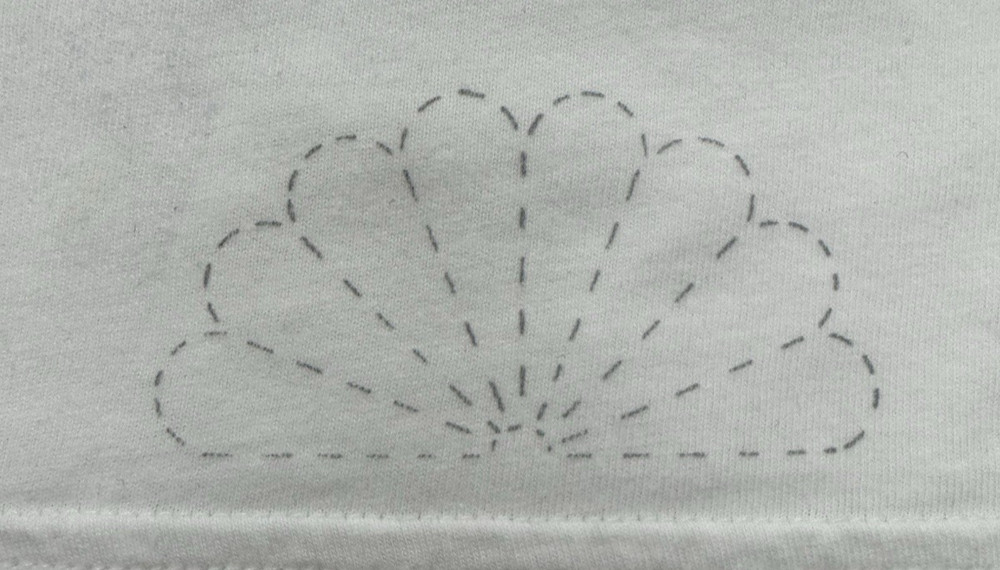 Sashiko Pattern Transfer Paper 6 pieces Japan