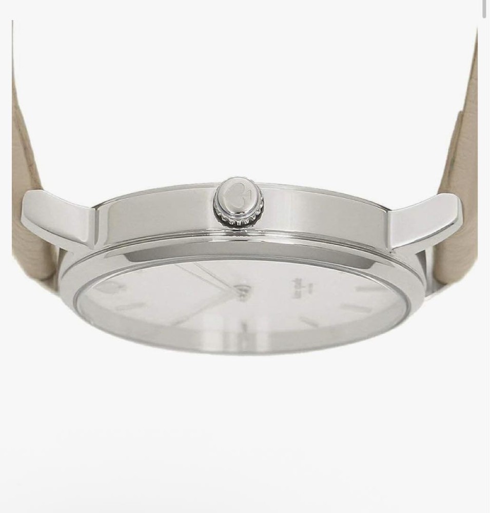 KATE SPADE KSW1141 White Shell Beige/Silver Watch